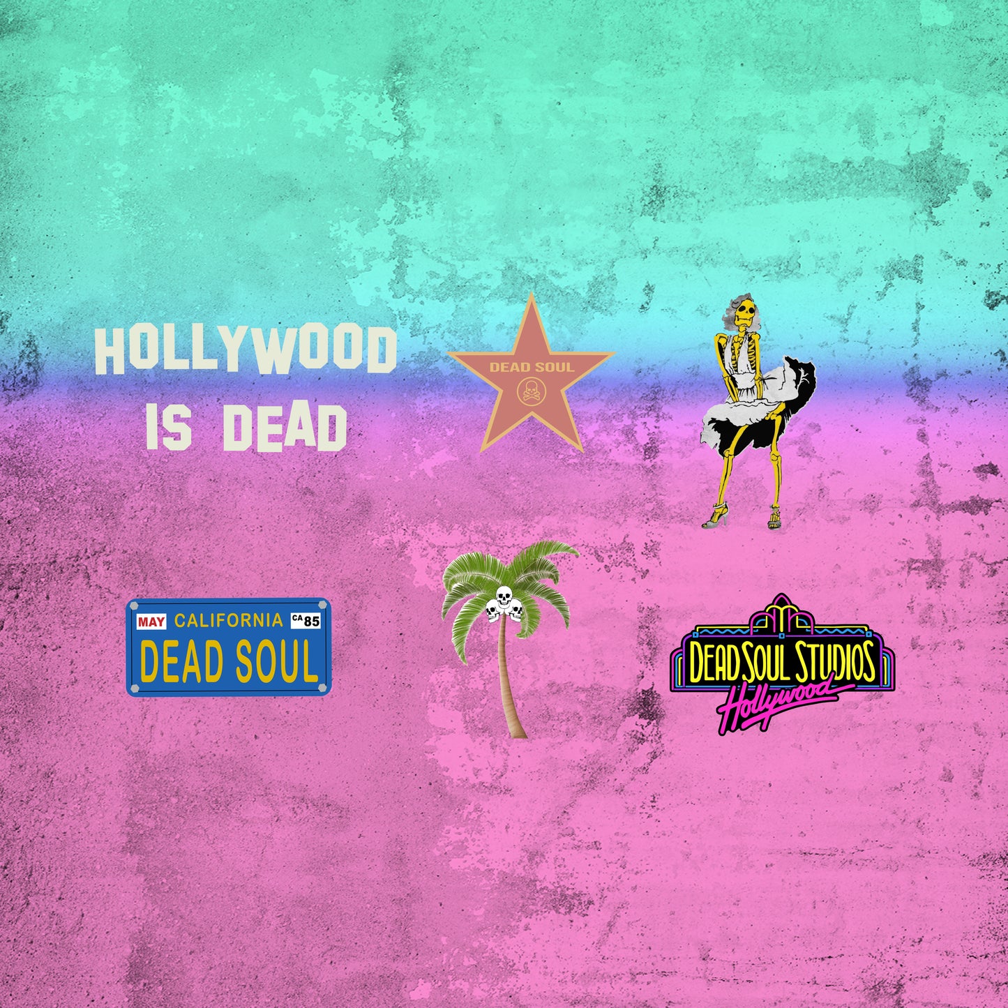 HOLLYWOOD IS DEAD TRUCKER CAP