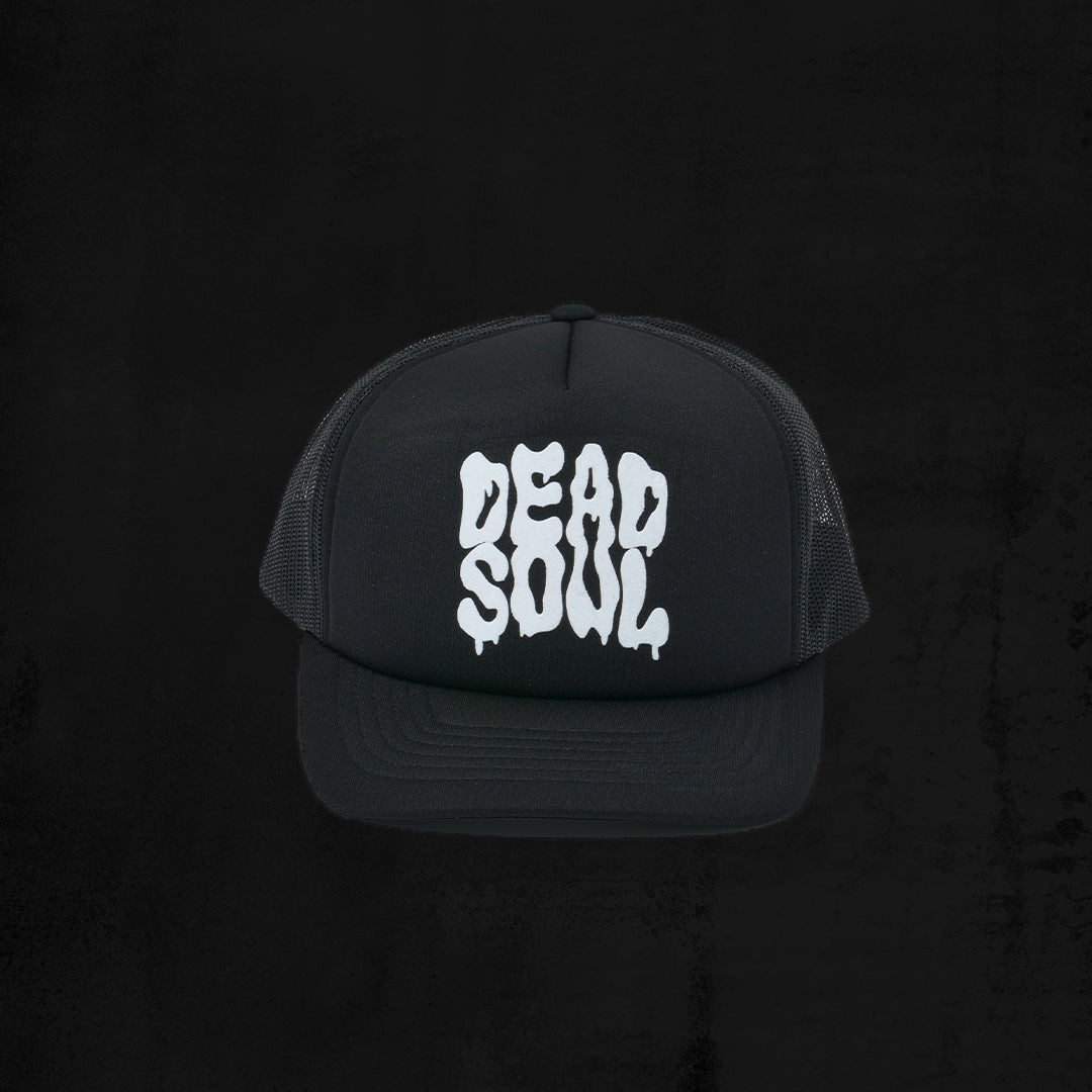 DEADSOUL RIDER TRUCKER HAT WHITE