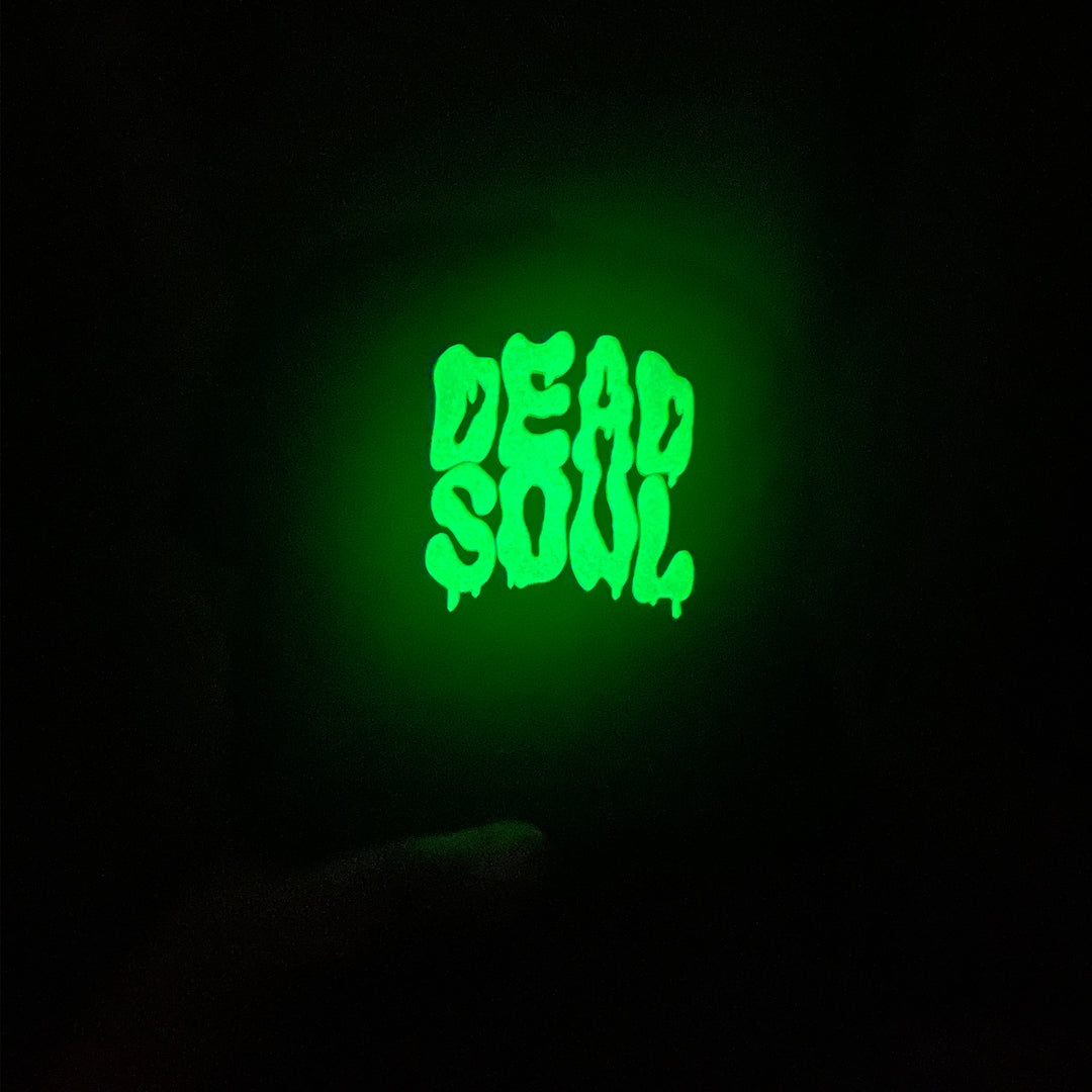 DEADSOUL RIDER TRUCKER HAT GREEN GLOW
